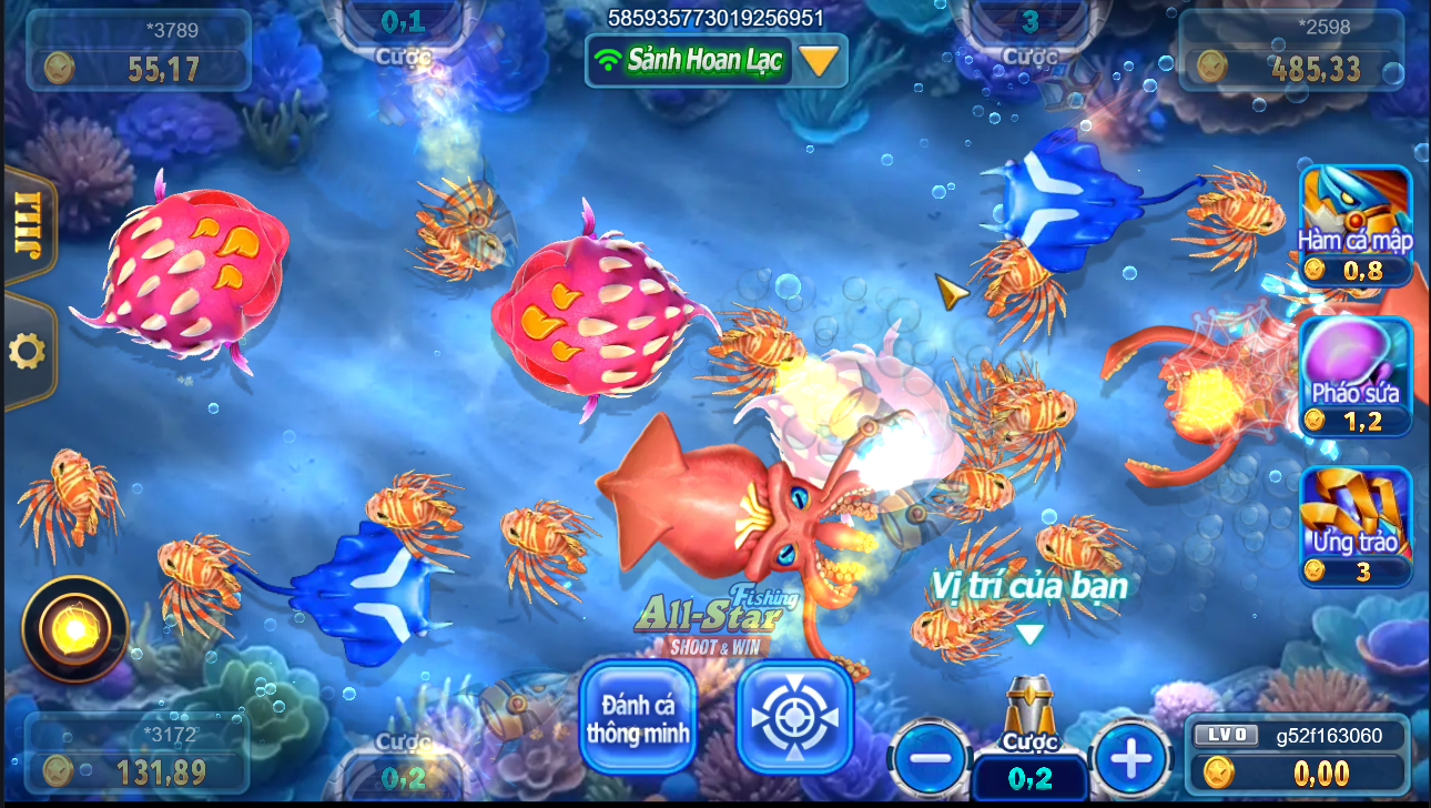 Bắn cá 888B - Game săn cá đại dương siêu HOT năm 2026 2 Điểm nổi bật của sảnh bắn cá 888B